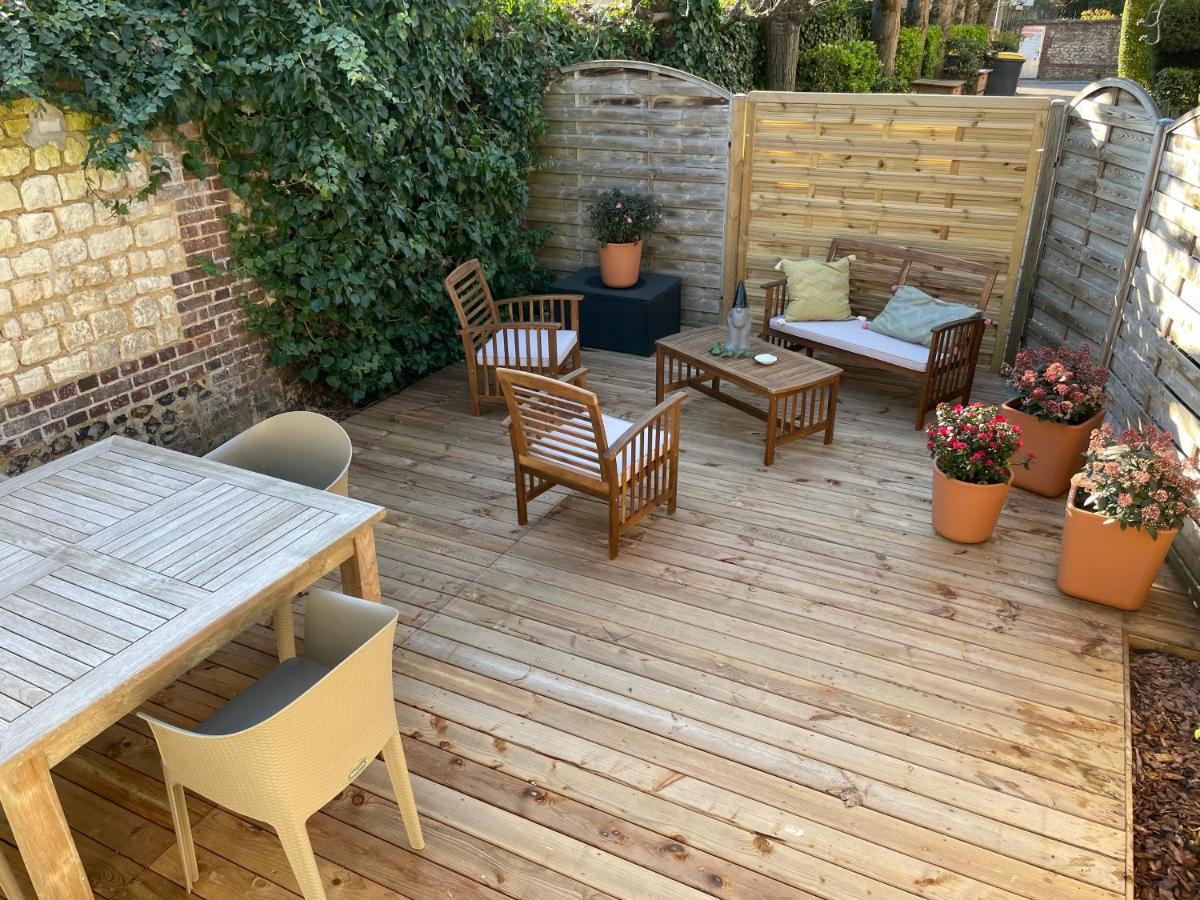 Le 102, Maison Avec Terrasse Et Parking Gare De 鲁昂 外观 照片